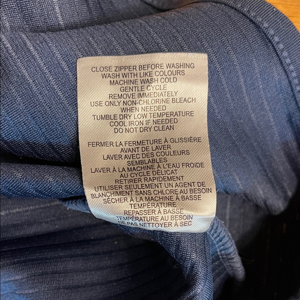 Mondetta Deep Blue Performance Jacket with stretch - Picture 9 of 12